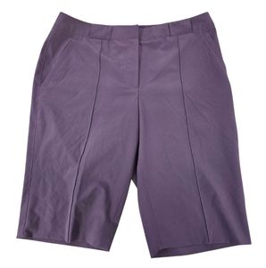 Cutter & Buck Golf Shorts Women's Purple Sz 10